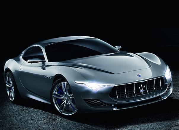 Concept Car Maserati Alfieri, das Ende 2016 in den Handel kommt.